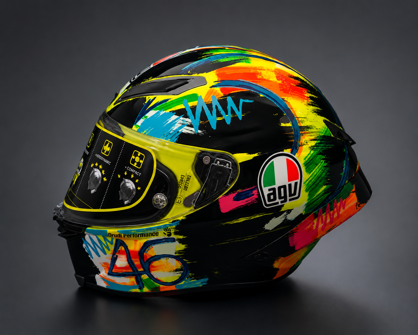 AGV Valentino Rossi Soleluna Limited Edition Helme